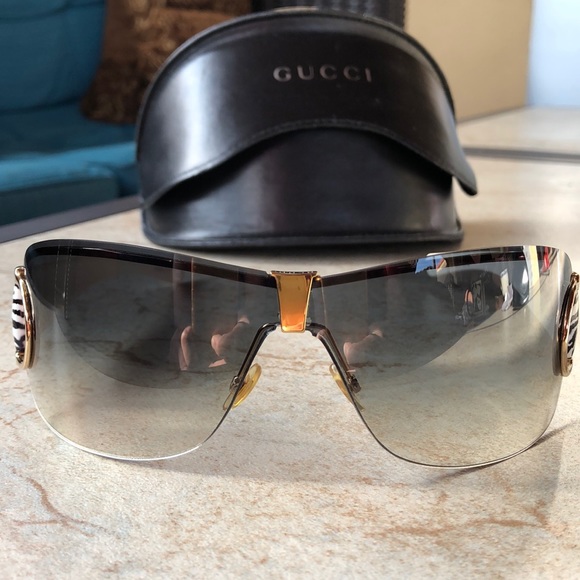 Gucci sunglasses zebra horsebit logo (limited) - Picture 4 of 8